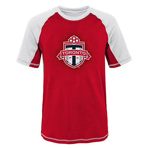 Outerstuff MLS Youth Boys (8-20) Toronto FC Short Sleeve Rash Guard