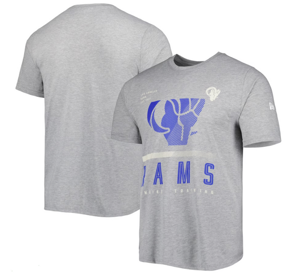 New Era Men's Los Angeles Rams Combine Authentic Red Zone T-Shirt