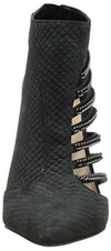 Jessica Simpson Women's Camelia High Heel Chain Cut Out Boot Booties