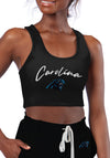 Certo By Northwest NFL Women's Carolina Panthers Collective Reversible Bra, Black