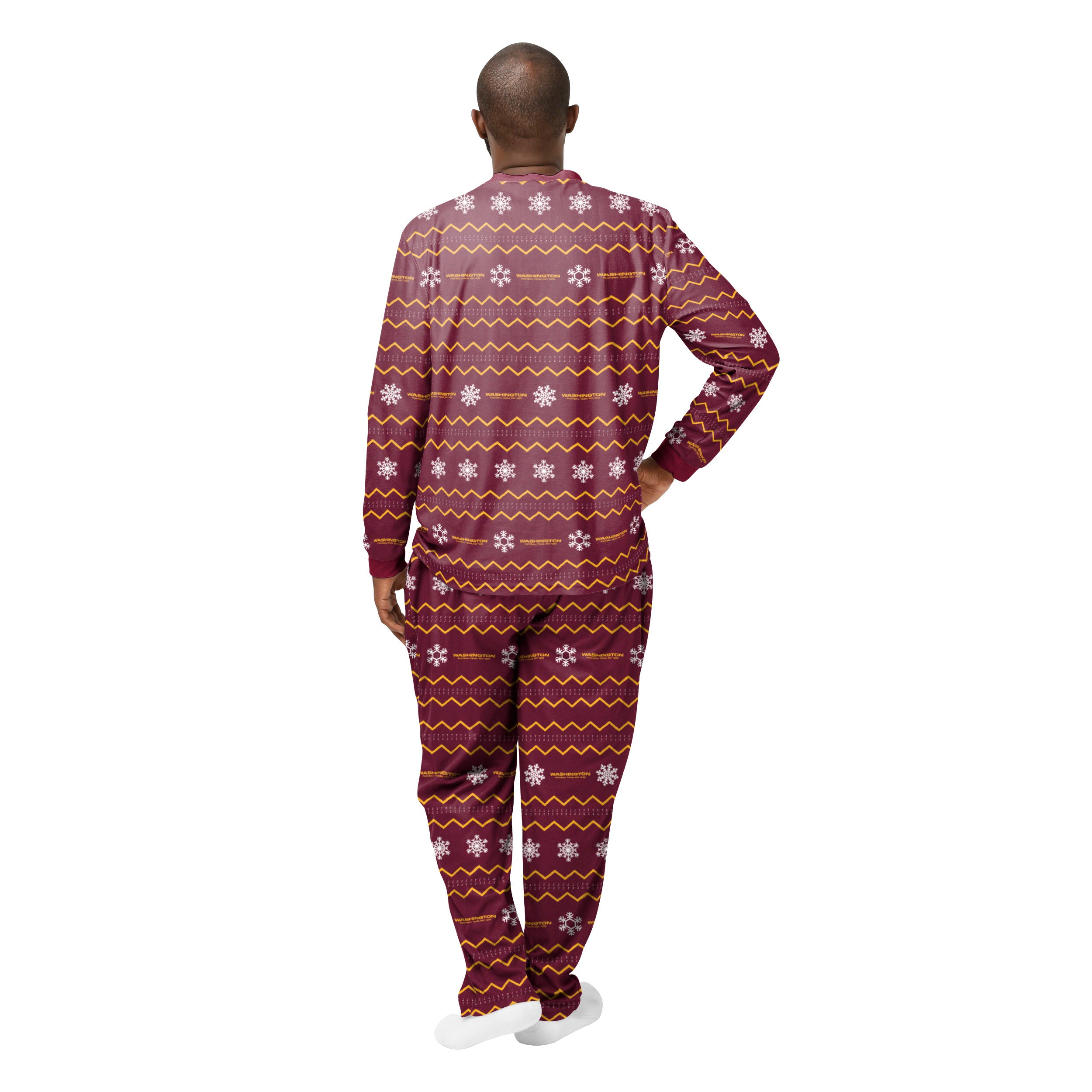 Christmas Pajamas Washington Redskins Pajamas George Xmas Pjs