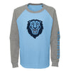 Outerstuff NCAA Youth Columbia Lions Warm Up Raglan Thermal Shirt