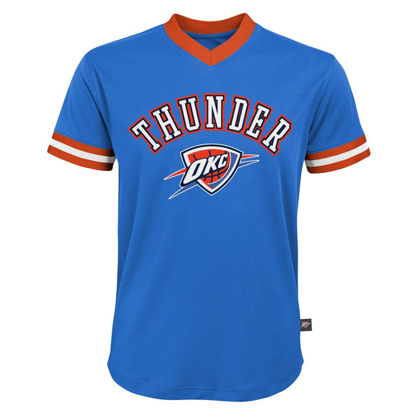Outerstuff NBA Youth Boys (8-20) Oklahoma City Thunder Tackle Twill Mesh Top