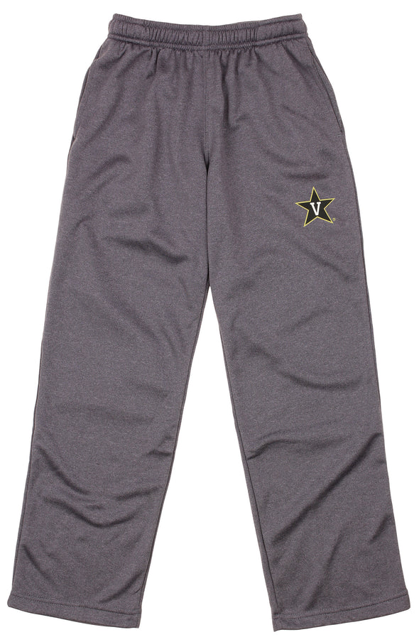 OuterStuff NCAA Boys Youth Vanderbilt Commodores Basic Grey Track Pants