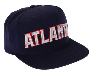 Adidas NBA Men's Atlanta Hawks Snapback Cap Hat, Navy