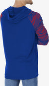 Zubaz Buffalo Bills NFL Men's Lightweight Hoodie with Team Camo Sleeves