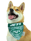 Zubaz X Pets First NFL New York Jets Reversible Bandana For Dogs & Cats