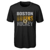 Outerstuff NHL Youth Boys (8-20) Boston Bruins Performance Long & Short Sleeve T-Shirt Set