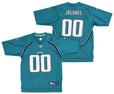 Reebok Jacksonville Jaguars #00 NFL Men's Team Replica Jersey, Teal