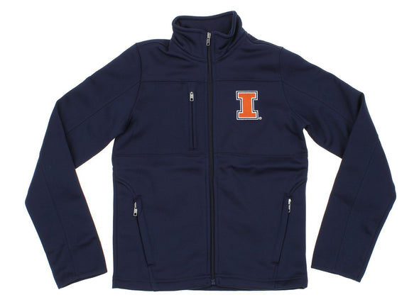 NCAA Youth Illinois Fighting Illini Tactical Performance Zip Up Jacket