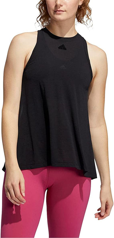 Adidas Women's Dance Tank Top, Black/Carbon