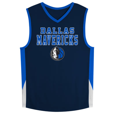 Outerstuff NBA Dallas Mavericks Youth (8-20) Knit Top Jersey with Team Logo