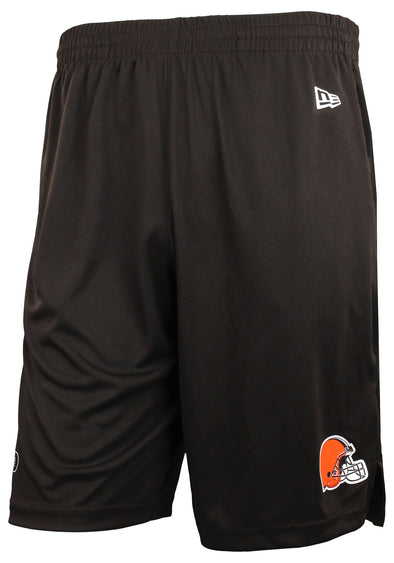 New Era Cleveland Browns NFL Men's Ground Running Performance Shorts, Brown