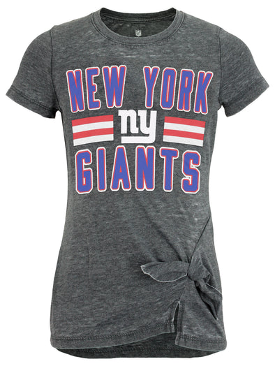 Outerstuff NFL Youth Girls New York Giants Heather Burnout T-Shirt