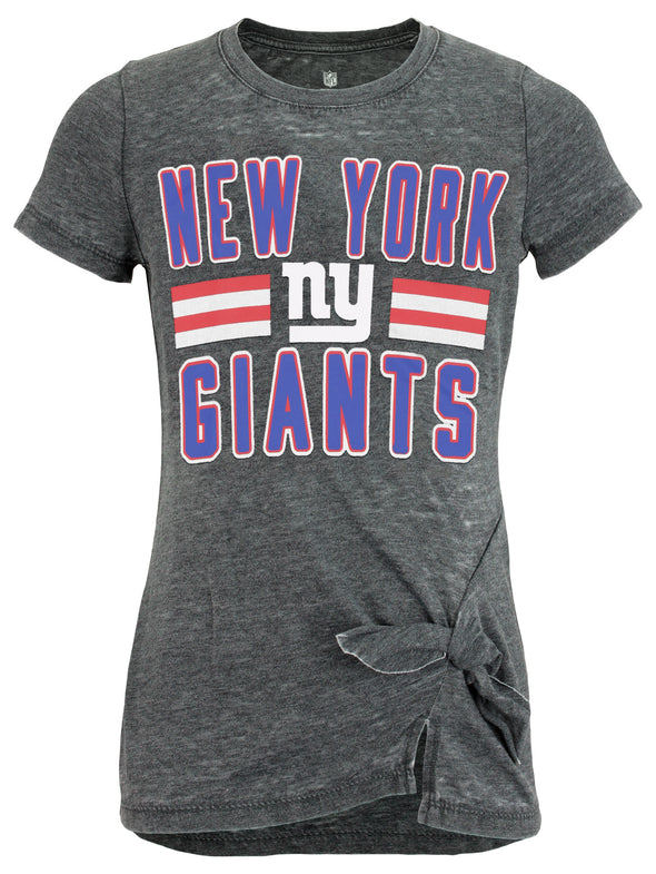 Outerstuff NFL Youth Girls New York Giants Heather Burnout T-Shirt