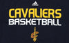 Adidas NBA Men's Cleveland Cavaliers Athletic Basic Graphic Long Sleeve Tee, Navy