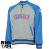 Oklahoma City Thunder NBA Basketball Men's 1/4 Zip Pullover Sweatshirt
