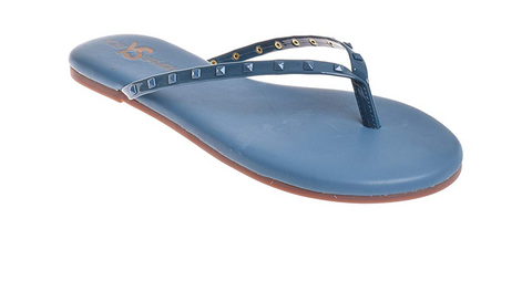 Yosi Samra Women's Roee Flip Flop, Everglade