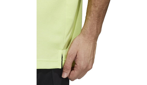 Adidas Men's Designed To Move 3-Stripes Polo Shirt, Pulse Lime