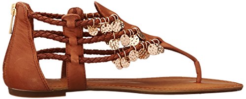 Jessica Simpson Women's Geisela Gladiator Fashion Sandal, Light Luggage Brown
