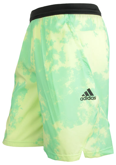 Adidas Men's Axis Woven Shorts, Pulse Mint/Almost Lime