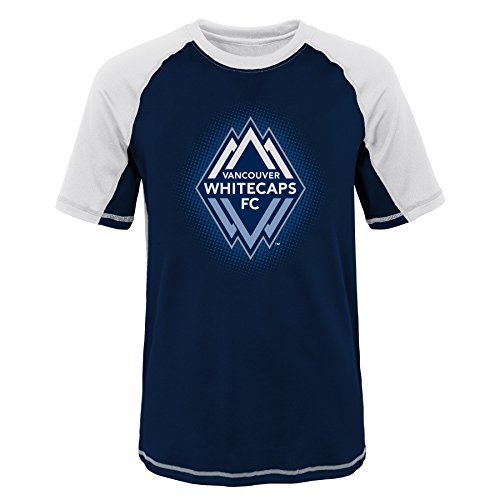 Outerstuff MLS Youth Boys (8-20) Vancouver Whitecaps Short Sleeve Rash Guard