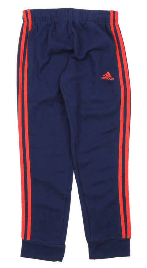 Adidas Youth Game Time 3 Stripe Fleece Pants, Color Options