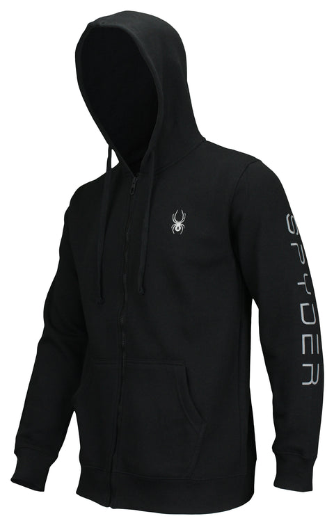 Spyder Men's Logo Full Zip Hoodie, Color Options