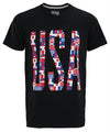 Adidas Men's 60/40 Go To "USA" Short Sleeve Performance T-Shirt, Black