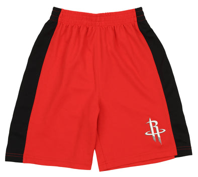 OuterStuff Houston Rockets NBA Boys Youth Team Shorts, Red