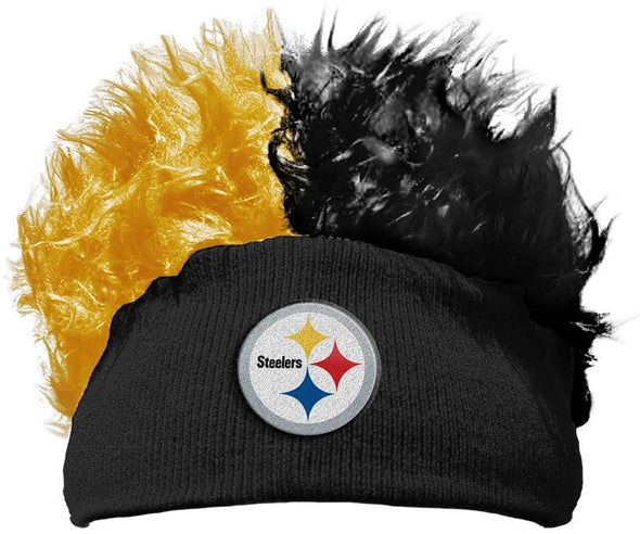 The Northwest Company NFL Adult Pittsburgh Steelers Flair Hair Beanie