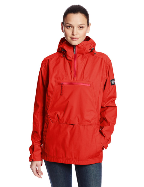 Helly Hansen Women's Jotun Anorak Jacket Coat - Coral & Grey