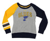 Reebok NHL Youth Girls St. Louis Blues Amethyst Crewneck Sweater