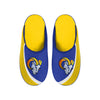 FOCO NFL Men's NFL Los Angeles Rams 2022 Big Logo Color Edge Slippers