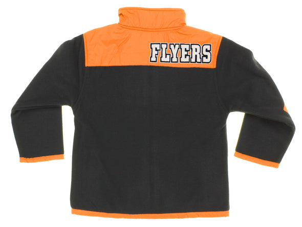 NHL Youth/Kids Philadelphia Flyers Danali Fleece Jacket, Orange/Black