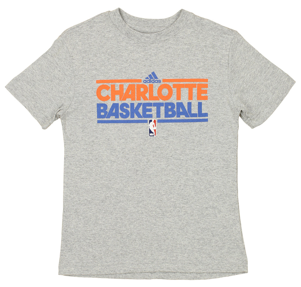  adidas NBA Boys Youth (8-20) Charlotte Bobcats Climate Practice  Short Sleeve T-Shirt : Sports & Outdoors