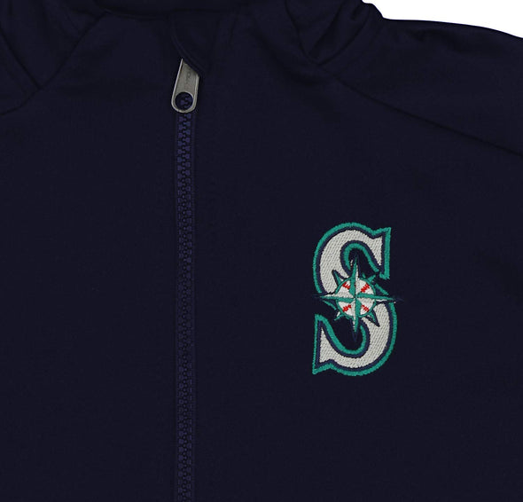 Outerstuff MLB Youth/Kids Seattle Mariners Performance Full Zip Hoodie