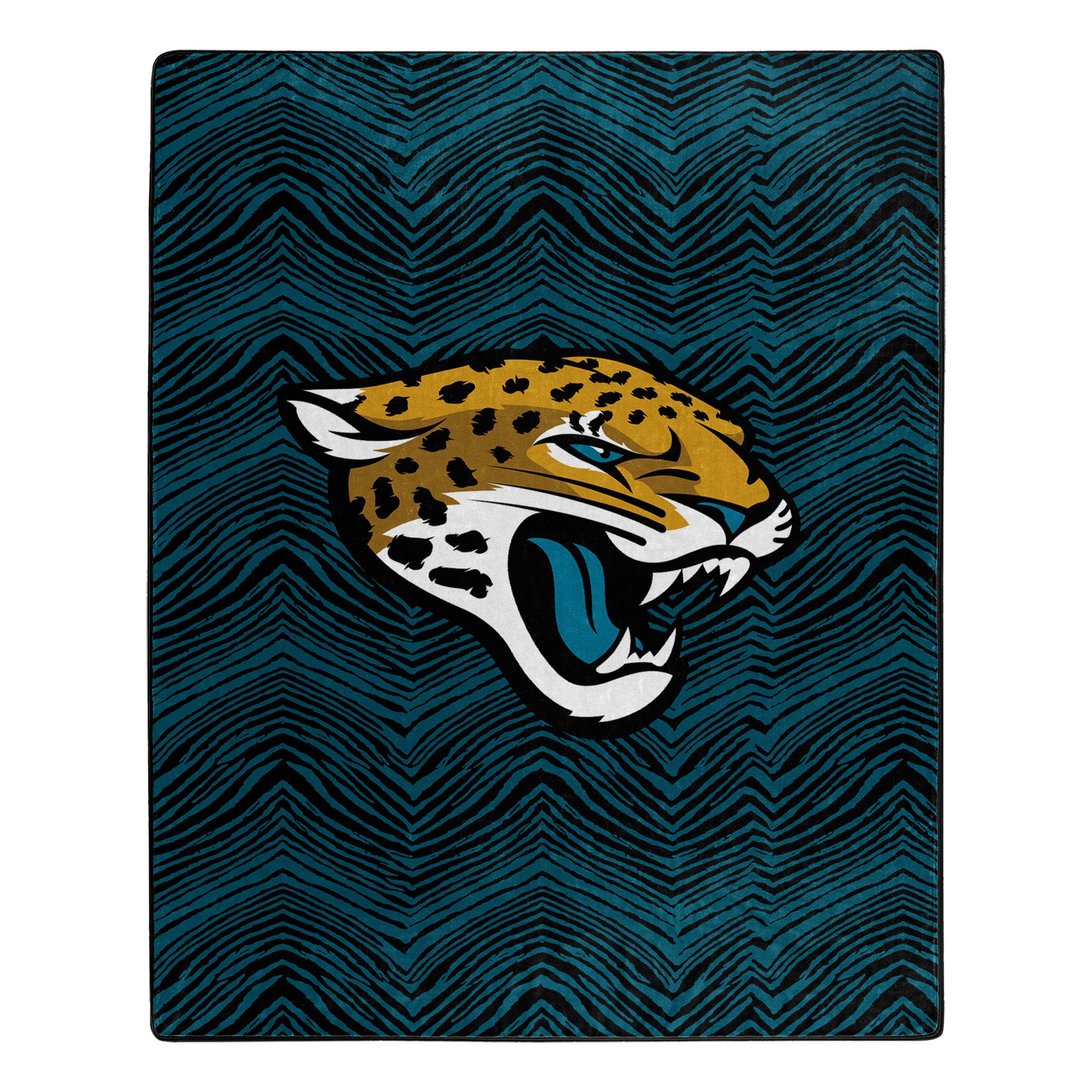 Jacksonville Jaguars Jersey Raschel Throw