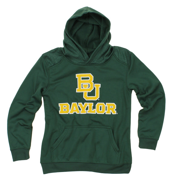 NCAA Youth Baylor Bears Performance Hoodie, Green