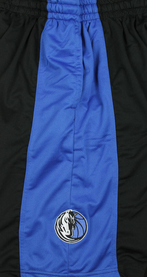 Zipway NBA Basketball Men's Dallas Mavericks Microfiber Shorts, Black