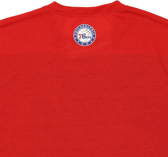 FISLL NBA Basketball Men's Philadelphia 76ers Short Sleeve Perforated T-Shirt