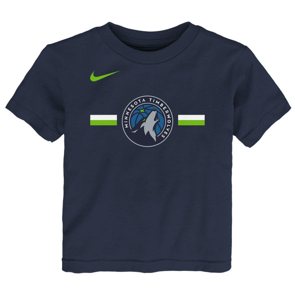 Nike NBA Toddlers Minnesota Timberwolves Essential Logo Tee Shirt