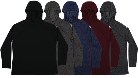 Adidas Men's Ultimate Long Sleeve Hooded Tee, Color Options