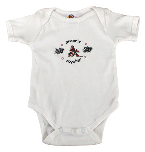 Phoenix Coyotes NHL Baby Boys Newborn Vintage Three Piece Boxed Gift Set