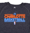 Adidas NBA Youth Boys Charlotte Bobcats Heathered Team Tee Shirt