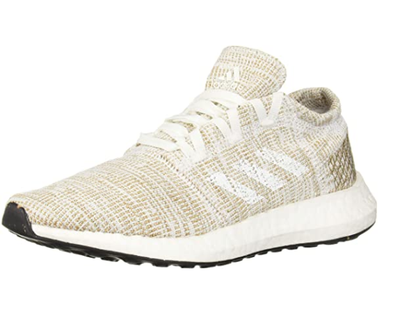 Adidas Women s Pureboost Go Athletic Sneakers White Silver Copper