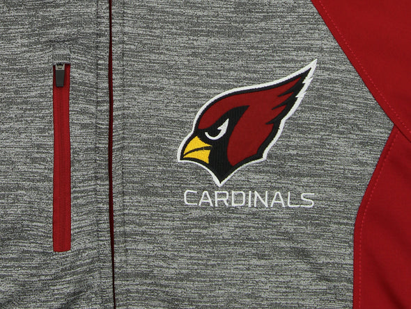 G-III Sports Men's NFL Arizona Cardinals Solid Fleece Full Zip Hooded Jacket