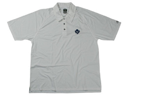 Reebok NHL Hockey Men's Toronto Maple Leafs Team Polo, White