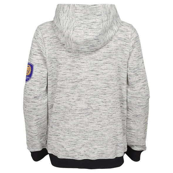 Adidas MLS Youth Orlando City SC Heathered Pullover Hoodie