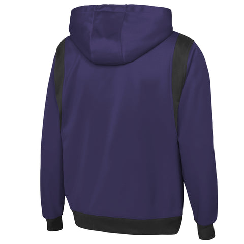 Outerstuff NFL Men's Baltimore Ravens Drop Back Performance Fleece Hoodie